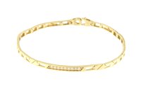 Pulsera Roman Gioielli Hombre RIALTO in Oro amarillo Diamante BR.RIALTO.G1-J
